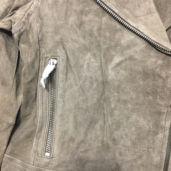 Blank NYC Midnight Toker Suede Leather Jacket - Picture 3 of 13